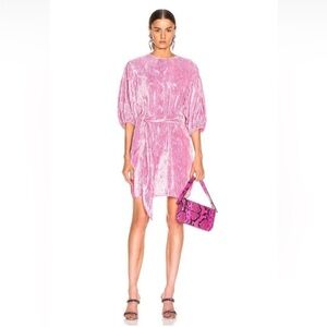 Ganni pleated dress sz 36